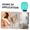 COOLHIYA 4pcs Exfoliating Bath Gloves for Shower and Gentle Body Scrub Mitts for Arms Legs Back Lightweight Material for Radiant Complexion view 4