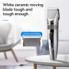 QDKVTNDJZ Pro Hair Clipper, Hair Clippers Cordless Ceramic Blade Hair Trimmer Electric Professional Hair Cutting Grooming Kit Rechargeable LED Display view 2