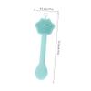 Beatifufu 2 pcs Double-end Silicone Face Brush for Women Soft Facial Mask Applicator and Deep Cleansing Scrubber Skin Care Tool for Radiant Complexion Portable and Lightweight Design view 2