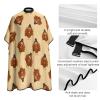 Fashion Hair Cutting Barber Cape, Professional Haircut Salon Cape for Men Women Funny Turkey Thanksgiving view 4