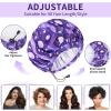 1 PCS Shower Cap, Double Layer & Adjustable Bathing Cap for Shower, Extra Large Reusable Hair Cap for Women, Waterproof Exterior & EVA Lining, Oversized Design for All Hair Lengths/Style view 3
