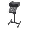 Pedicure Foot Rest, Pedicure Stool with Dust Cleaning Fan, Adjustable Height 18.9-26.77 Inch Nail Salon Stool, 22W Vacuum Footrest for Manicure & Pedicure, Black view 1