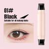Baorder 2PCS Black and Brown Eyeliner Stamp Set,Double Ended view 2