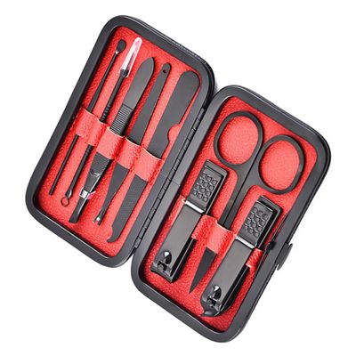 COOLHIYA Professional Stainless Steel Nail Clipper Set with Ergonomic Design Manicure and Pedicure Tools for Women and Adults Nail Trimmer and File Kit for Toe and Finger Care
