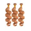 12 14 16 inch P27/30 Highlight Honey Blonde Bundles Body Wave Bundles Human Hair Highlight Human Hair Ombre Light Brown Bundles Silky Soft Remy Hair Extensions view 3