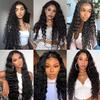 10 12 14 inch Water Wave Bundles Human Hair Water Human Hair Bundles Natural Black Color Unprocessed Brazilian Virgin Hair Extensions for Black Women view 3