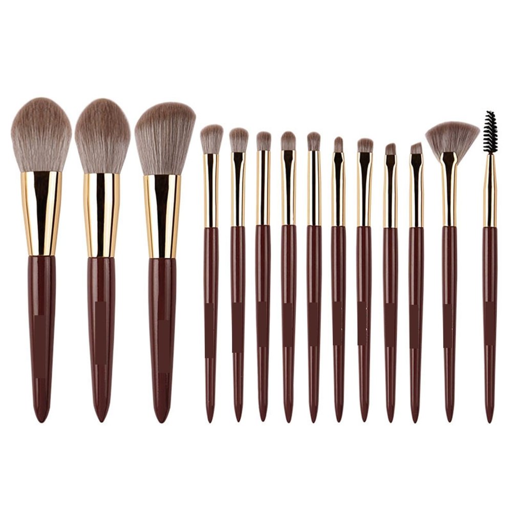 Makeup Brushes 14 Sets Of Loose Powder Grooming and Makeup Tools for Makeup Beginner or Professional