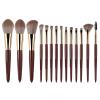 Makeup Brushes 14 Sets Of Loose Powder Grooming and Makeup Tools for Makeup Beginner or Professional view 1