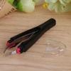 ASWRTYJO Automatically Retractable Non slip Cosmetic Eyebrow Tweezers Hair Removal Tools view 3