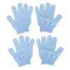 Purokise 2PCS Exfoliating Glove Set Shower Body Scrub Gloves Home Bath Skincare Set Ideal for Spa Treatments Massage and Body Exfoliation Unisex view 1