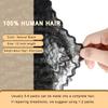 Afro Kinkys Bulk Human Hair for Twist Braiding Hair (1B, 12Inch, 30g/pack) view 2