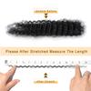 Afro Kinkys Bulk Human Hair for Twist Braiding Hair (1B, 12Inch, 30g/pack) view 4