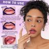 IONSGAKO 5 Colors Lip Stain Peel Off Lip Liner Stain, Matte Finish Peel Off Lip Stain Tint Long-Lasting Waterproof, Transfer-Proof, All-Day LipStain for Women, Vegan & Cruelty-Free view 4