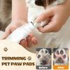 2025 Upgrade Cordless Pet Nail Trimmer for Dogs & Cats with LED Light, 3-Speed Low Noise Nail Grinder for Thick & Long Nails, Fast USB Charging (1 PC) view 3