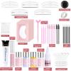 Lash Lift and Black Color Kit, Brow Lamination and Black Color Long Lasting - Easy for Beginner, Natural Eyelash Curling Set - Achieve Salon-Quality Lashes Lift with Safe and Effective Resul view 4