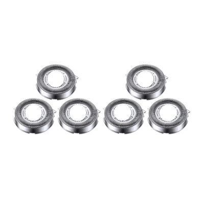 Compatible For PhilipsElectric Shaver 1000, 2000, 3000, 5000 Series Shaver Heads Replacement Blades Compatible For SH30 50 52 Razors(6 Pcs)
