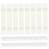 Elastic Neck Lift Tape with 40 Adhesive Pads, 8Pcs Breathable Skin-Friendly Wrinkle Reducing Strips, Invisible Support for Smooth Look view 1