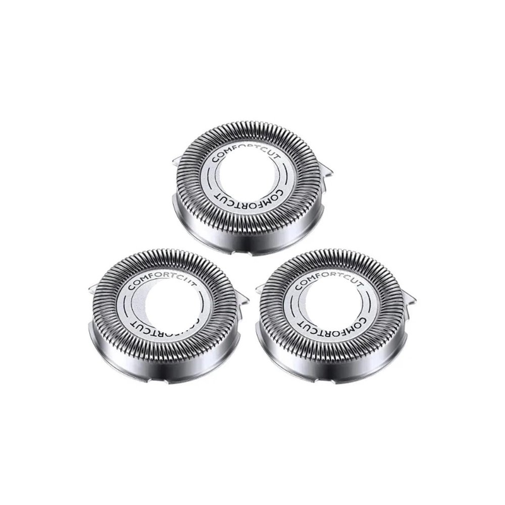 Compatible For PhilipsElectric Shaver 1000, 2000, 3000, 5000 Series Shaver Heads Replacement Blades Compatible For SH30 50 52 Razors(3pcs)