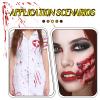 Fake Blood Spray,Halloween Fake Blood Plasma, Realistic WashableBlood,s-fx Makeup Kit For Zombie, Vampire, Clown, M-onster, Clothes,50ml view 3