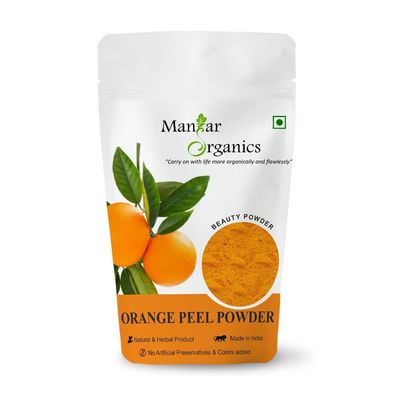 PRZX Natural Orange Peel Powder 100g | Vitamin C Rich DIY Face & Hair Care | Natural Skincare, Face Mask, Beauty & Spa Ingredient