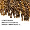 Burmese Curly Bundles Human Hair Water Wave Honey Blonde Ombre Curly Human Hair Bundles Weave with Spiral End 16 18 20 Inches 3c4a Quick Weave Hair Bundles for Women 4/27 3Pcs view 3