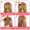 12 PCS Topsy Tail Hair Tool Set Ponytail Pull Through Tools Hair Loop Styling Tools in Large and Small French Braiding Hairs Tool for Women 6 Colors view 4