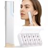 Dermaplane Facial Razor for Women  Electric 3-Speed Sonic Face Hair Removal Tool with LED Light, Peach Fuzz Remover & Exfoliating Dermaplaning Tool, USB-C Rechargeable with 5 Replacement Heads view 1