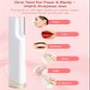 Dermaplane Facial Razor for Women  Electric 3-Speed Sonic Face Hair Removal Tool with LED Light, Peach Fuzz Remover & Exfoliating Dermaplaning Tool, USB-C Rechargeable with 5 Replacement Heads view 4