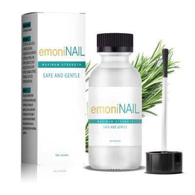 Emoninail Toenail  Treatment Extra Strength |  Nail Solution with Tea Tree Oil - Best Toenail Care Solution | Nail Treatment for Weak and Damaged Nails | 1.06 oz