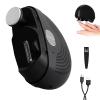 3 Speeds Strong Power Automatic Nails Trimmer with Polisher, Rechargeable Toenail Clippers for Electric Smart Nail Clippers for Adults Seniors (Black) view 1