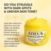 ADEUS Banana Cream  Dark Spot Correcting Brightening Cream with Banana Extract, Niacinamide & Alpha Arbutin | For Underarms, Bikini Line, Buttocks & Body 100g / 3.52 oz (1) view 2