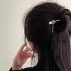 EWUROI S925 silver orchid pearl tassel hairpin for women view 4