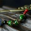 EWUROI Ethnic Small Fish Hairpin DIY Ceramic Retro Accessories Classical Chinese For Women view 2