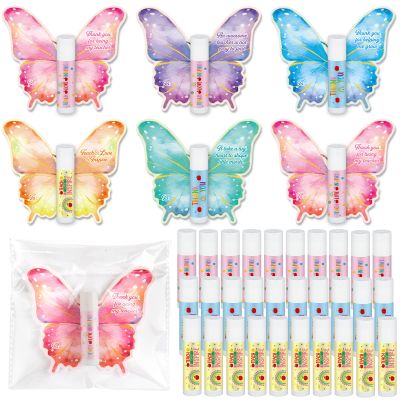 30 Pack Christmas Teacher Appreciation Gifts Bulk Thank You Moisturizing and Nourishing Lip Balm Gifts for Winter Xmas Women Man Employee Staff Appreciation Teacher Team Baby Shower Party Supplies
