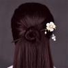 EWUROI Retro Pearl Glass Hairpin Ancient Costume Headdress Accessories Wooden Plate Women view 2