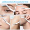 16PCS Facial Dermaplaning Razor for Women, Professional Eyebrow Razor, Ergonomic Handle Face Dermaplaning Tool for Sensitive Skin, Precision Blades for Gentle Exfoliation, Transparent view 3