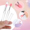 20Pcs Lip Brush for Lipstick, Silicone Lip Mask Spatula Brush with Cap Lip-Gloss Applicators Wands for Makeup, Perfect for Lipstick & Lipbalm, Multi-purpose Tool & Easy to Use view 3