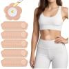 Castor Oil Patches FDA/MDR/CE Certified Carrier Patches for Castor Oil, Medical-Grade Self-Adhesive Pads, Disposable Organic Cotton Belly Button Patch, Portable Breathable Anti Leakage No Wash view 1