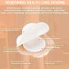 Castor Oil Patches FDA/MDR/CE Certified Carrier Patches for Castor Oil, Medical-Grade Self-Adhesive Pads, Disposable Organic Cotton Belly Button Patch, Portable Breathable Anti Leakage No Wash view 2
