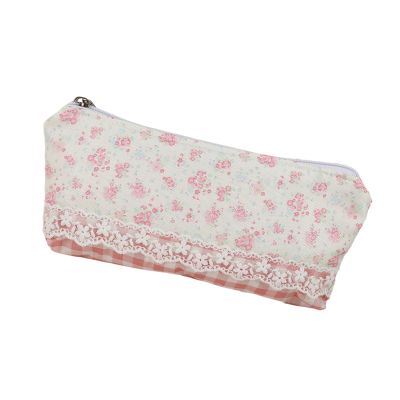 apcans Elegant Travel Essential Blossomy Plan Cosmetic Case Permanent Polyster Construction Compact Writing Tools Holder Dense Trave