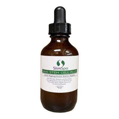 Anti-Aging Skin Stem Cell Plus Serum from Swiss Apple 2 oz  Reduces Fine Lines & Wrinkles  Boosts Skin Regeneration & Firms Skin with Apple Stem Cells