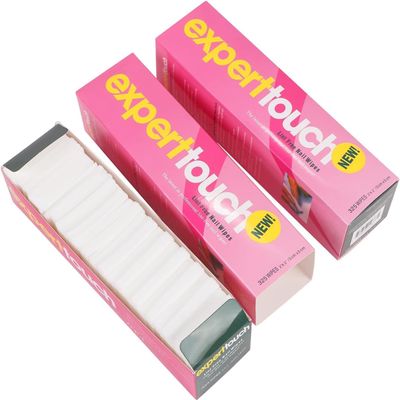 650 Pieces Nail Wipes for Gel Nails Lint Free, Cotton Pad Nail Wipe