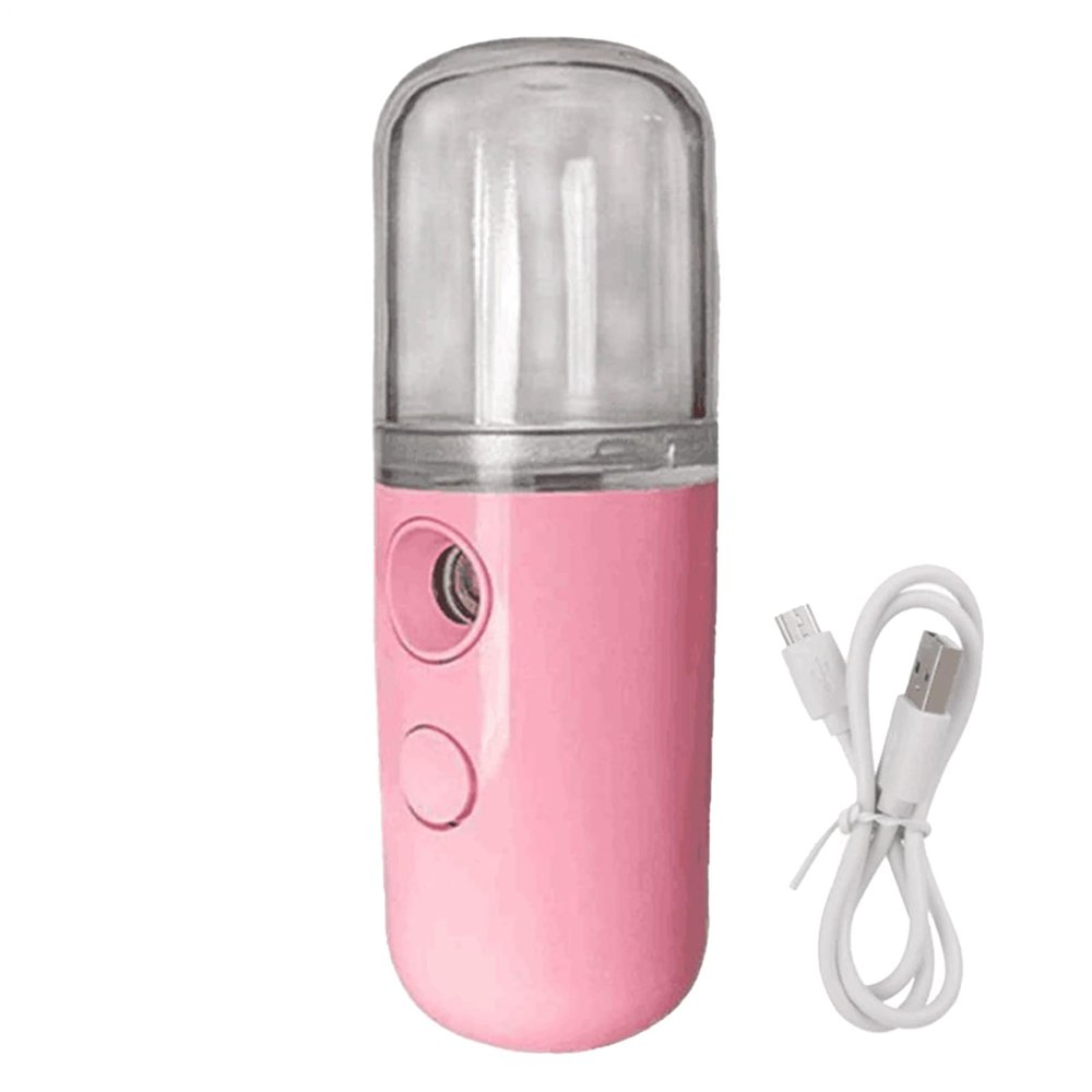 3 Pieces Facial Mister Nano Mist Spray 30ml ABS Nano Facial Steamer Cordless Portable Handheld Face Steamer USB Rechargeable for Face Moisturizing Deep Cleaning Hydration Refreshing Skin Care