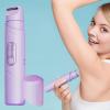 Electric Shaver for Women, 2-in-1 Women Electric Razor, Washable Double-Head LCD Digital Display Trimmer Rechargeable Waterproof for Arm Private Personal Bikini view 2