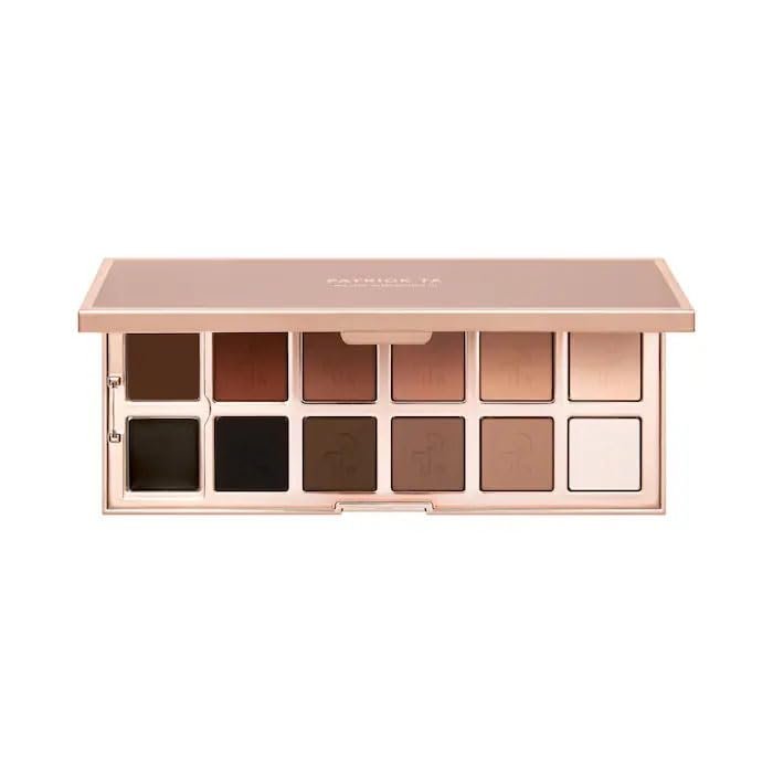 P4trick Ta. - Major Dimension III Matte Eyeshadow Palette 12 Blendable, High-Pigment Shades with Matte, Shimmer & Metallic Finishes Long-Lasting, Buildable Color for Day & Night Looks