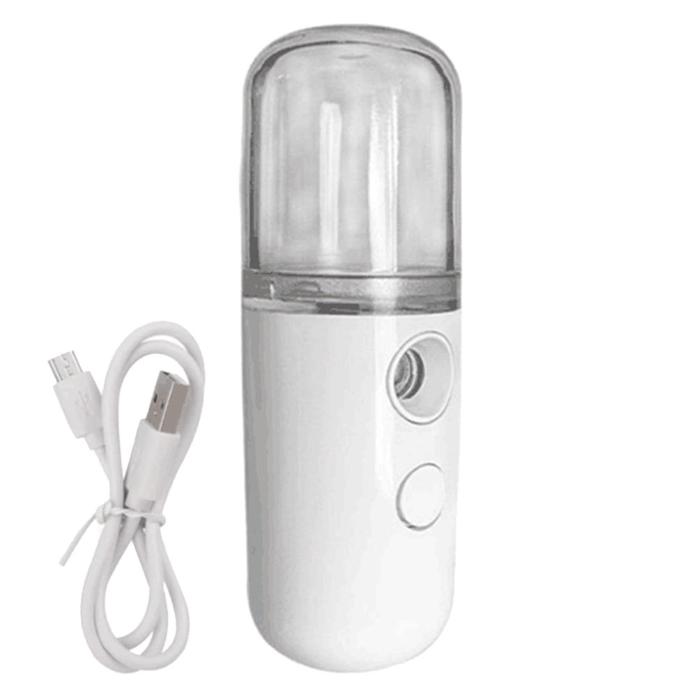 3 Pieces Facial Mister Nano Mist Spray 30ml ABS Nano Facial Steamer Cordless Portable Handheld Face Steamer USB Rechargeable for Face Moisturizing Deep Cleaning Hydration Refreshing Skin Care