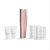 DERMAFLASH LUXE+ Sonic Dermaplaning Tool for Face Peach Fuzz Removal, Anti-Aging and Exfoliation, NEW Limited-Edition Rose Gold with Bonus FREE Refill Kit view 1