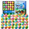 40 Kids Bath Bombs with Surprise Inside, Ocean & Jungle Animal Toys Gift Set with Natural Child-Safe Ingredients, Travel-Friendly Bath Bombs for Boys and Girls, Great for Birthdays, Christmas & Easter view 1
