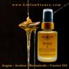 LOTION STONES Botanical Eye Serum with Argan Oil, Castor Oil, Vitamin E, Natural Anti-Aging Under Eye Treatment for Dark Circles and Puffiness, 1 oz view 4