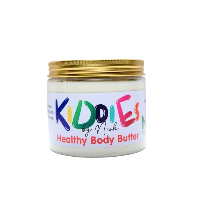 Kiddies by Nish Body Butter - 13.5 oz Gentle Moisture for Soft, Healthy Kids' Skin